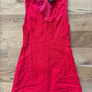 Vici Bold Red Dress